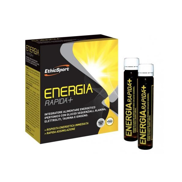 ETHICSPORT ENERGIA RAPIDA+ 10 FLACONCINI 25 ML