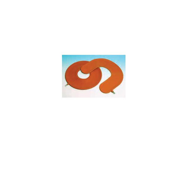 CUSCINO ANTIDECUBITO PNEUMATICO STANDARD DI GOMMA. LARGHEZZA DELLA CIAMBELLA 40CM
