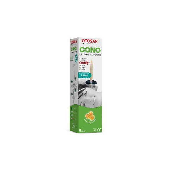 OTOSAN CONO IGIENE ORECCHIO+PROPOLI 6 PEZZI