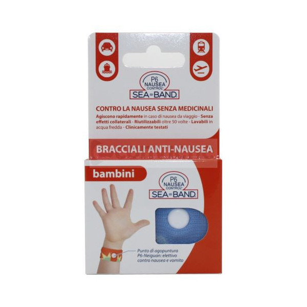 BRACCIALE ANTI NAUSEA PER BAMBINI P6 NAUSEA CONTROL 2 PEZZI