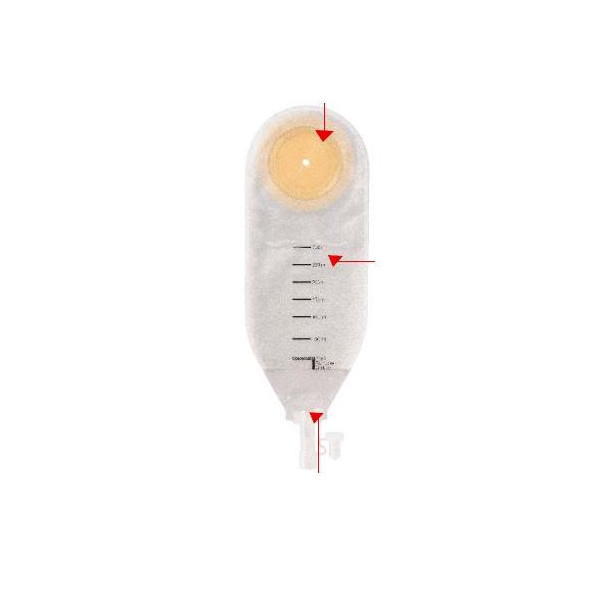 SACCA PER DRENAGGIO COLOPLAST MAXI 500 ML 10 PEZZI ARTICOLO  2220