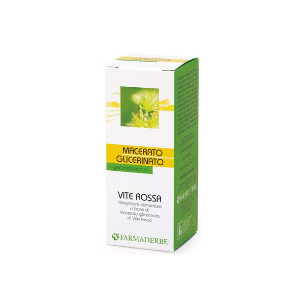 VITE ROSSA MACERATO GLICERINATO 50 ML