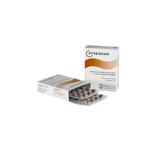 DYSBIOSAN 40 COMPRESSE PASCOE