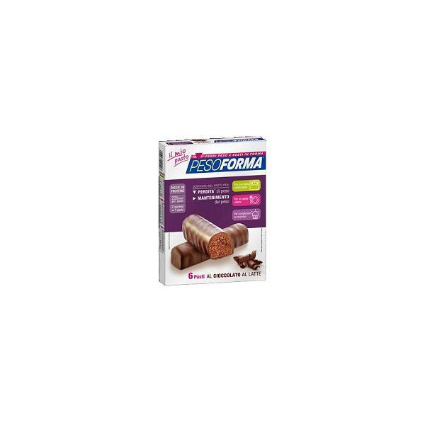PESOFORMA BARRETTA CIOCCOLATO LATTE 12 X 31 G