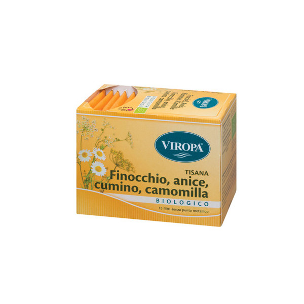 VIROPA FINOCCHIO/CUMINO/ANICE/CAMOMILLA BIO 15 BUSTINE