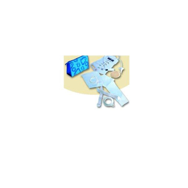 SACCA DI SCARICO PER IRRIGAZIONE SISTEMA 2 PEZZI ALTERNA PE E ETILVINILACETATO TRASPARENTE FLANGIA MECCANICA 40 MM 30 PEZZI