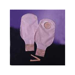 SACCA A FONDO APERTO TRASPARENTE CON PELLICOLA DI RIVESTIMENTO DISPOSITIVO DUE PEZZI CON SISTEMA DI AGGANCIO ATRAUMATICO CONSECU