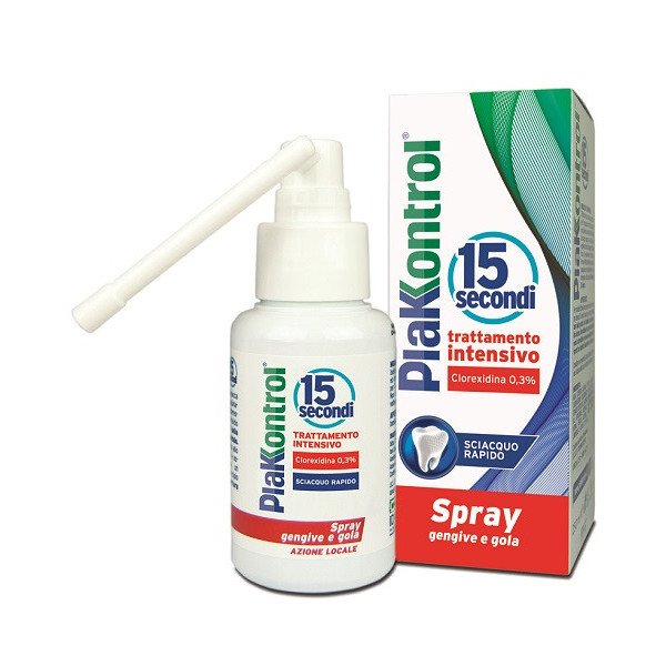 PLAKKONTROL 15 SECONDI COLLUTORIO SPRAY 50 ML