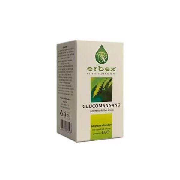 GLUCOMANNANO 100 CAPSULE 430MG