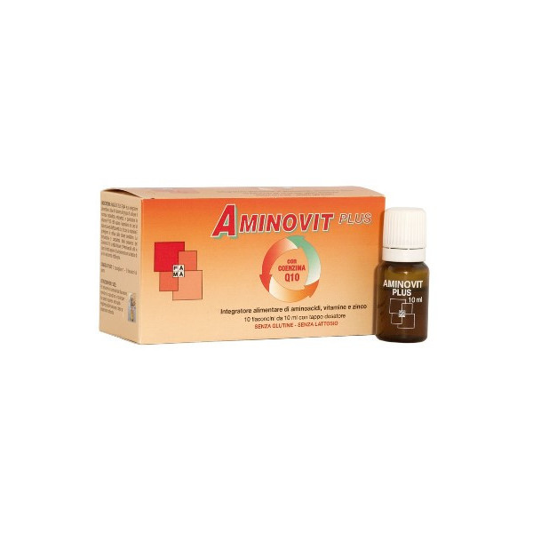 AMINOVIT PLUS COENZIMA Q10 10 FLACONCINI 10 ML