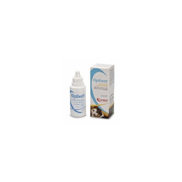 OPTIVET DETERGENTE PER OCCHI PER CANI E GATTI FLACONE 50 ML