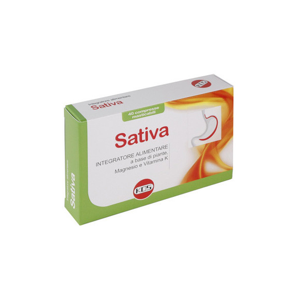 SATIVA 40 COMPRESSE MASTICABILI
