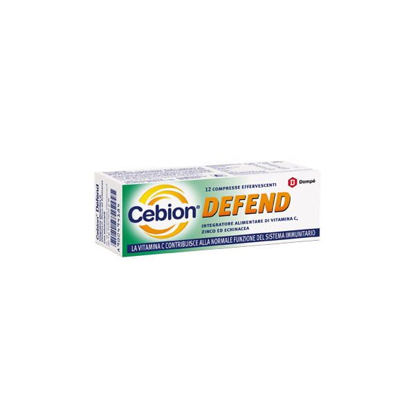 CEBION DEFEND 12 COMPRESSE EFFERVESCENTI