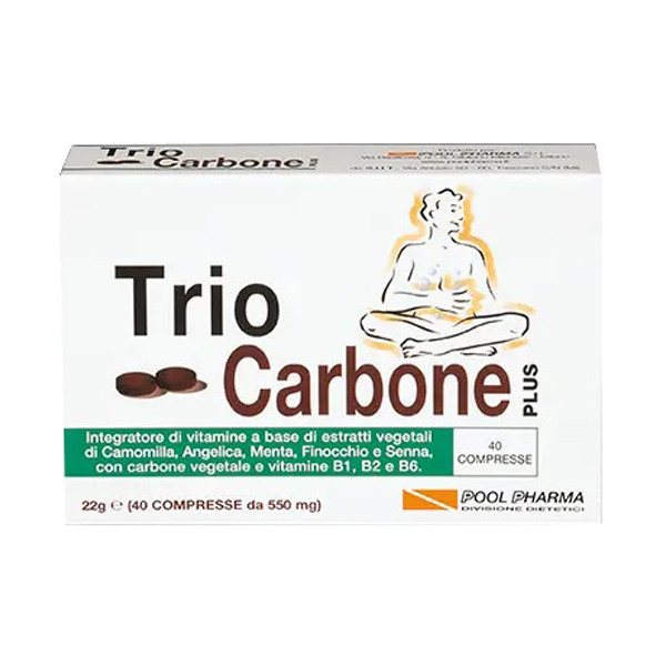 TRIOCARBONE PLUS 40 COMPRESSE