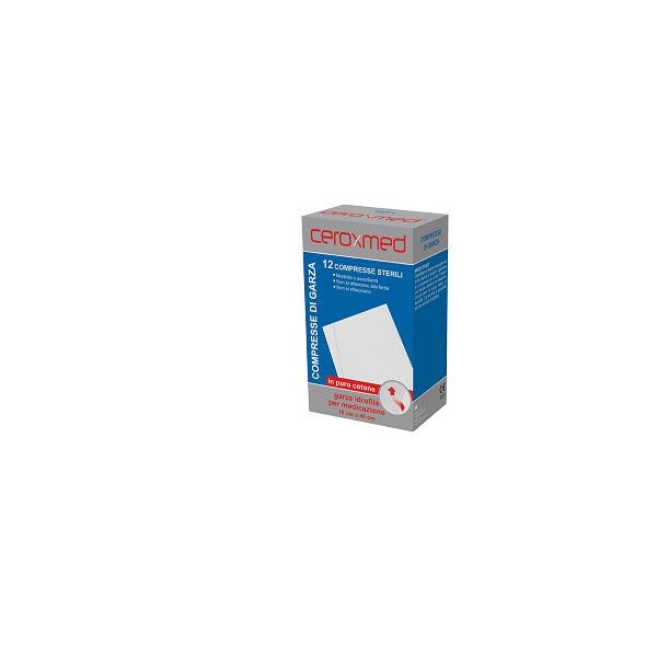 GARZA IDROFILA CEROXMED 10X10CM IN COTONE 100 PEZZI