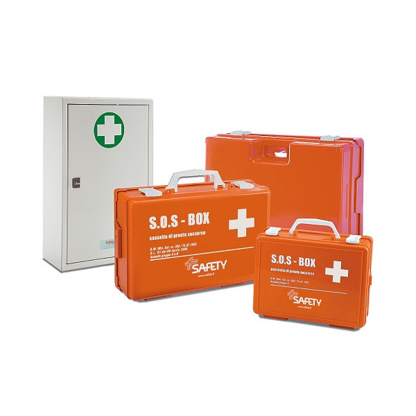 CASSETTA PRONTO SOCCORSO PLASTICA VUOTA TIPO C