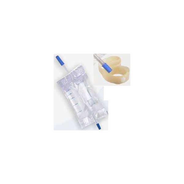SACCA PER URINA DA GAMBA RIX8 CAPIENZA 750ML + 2LACCI 8 PEZZI