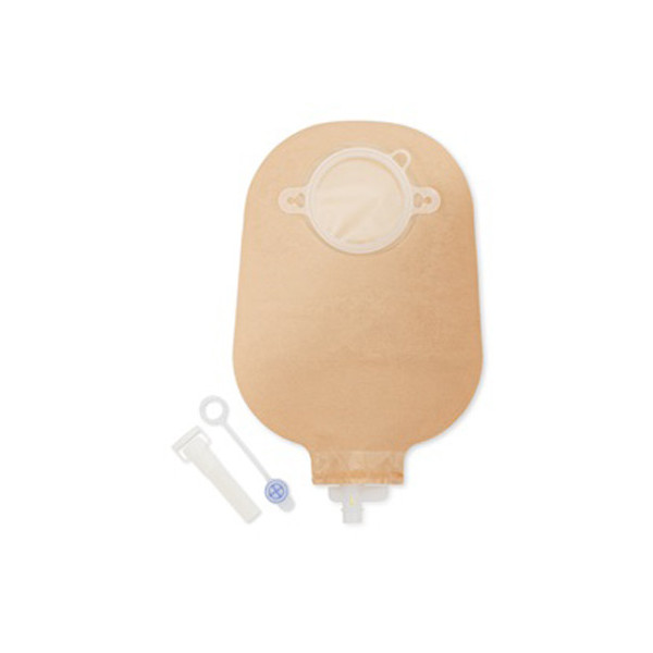 SACCA PER UROSTOMIA DANSAC NOVA 2 ANATOMICA TRASPARENTE MIDI CON RUBINETTO DI CHIUSURA DI SICUREZZA 55MM 10 PEZZI + 1 ADATTATORE