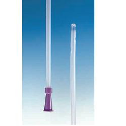 SONDA PER UROLOGIA CON FUSTELLA UOMO PUNTA NELATON LUNGHEZZA 40 CM CH18 30 PEZZI