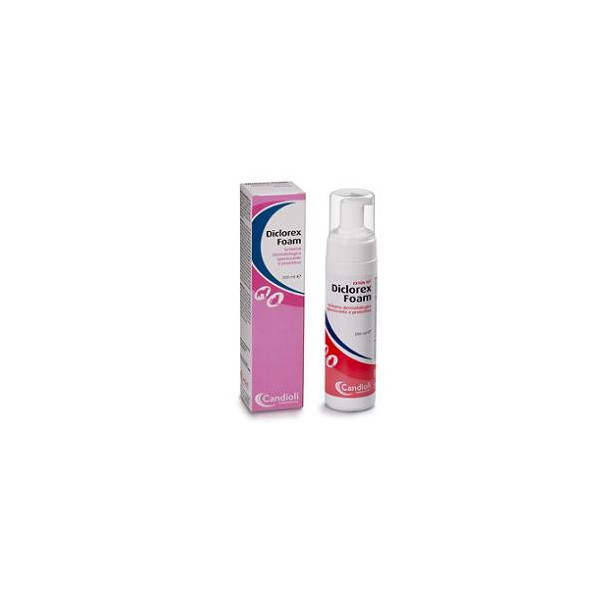 DICLOREX FOAM SCHIUMA DERMATOLOGICA FLACONE 200 ML