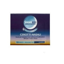 CEROTTO NASALE SNOREEZE GRANDE 10 PEZZI