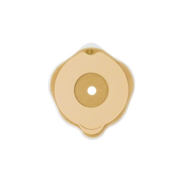 PLACCA PIANA FLEXIMA KEY 60 MM CON PROTETTORE CUTANEO IDROCOLLOIDALE E FLANGIA 5 PEZZI
