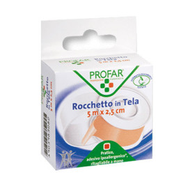 CEROTTO ROCCHETTO IN TELA COMFORT CM 2,5X5 M PROFAR