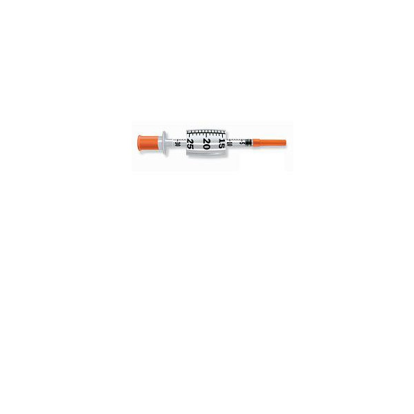 SIRINGA PER INSULINA PIC INSUMED 0,3 ML 100 UI SPAZIO ZERO AGO 31 GAUGE 8 MM 3 SACCHETTI DA 10 PEZZI