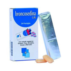 BRONCOSEDINA CM 24 PASTIGLIE 70 G