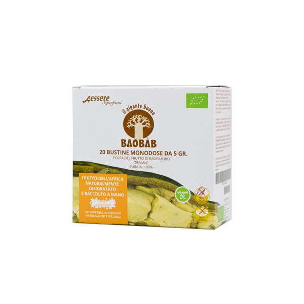 BAOBAB AESSERE POLPA BIO 20X5 G