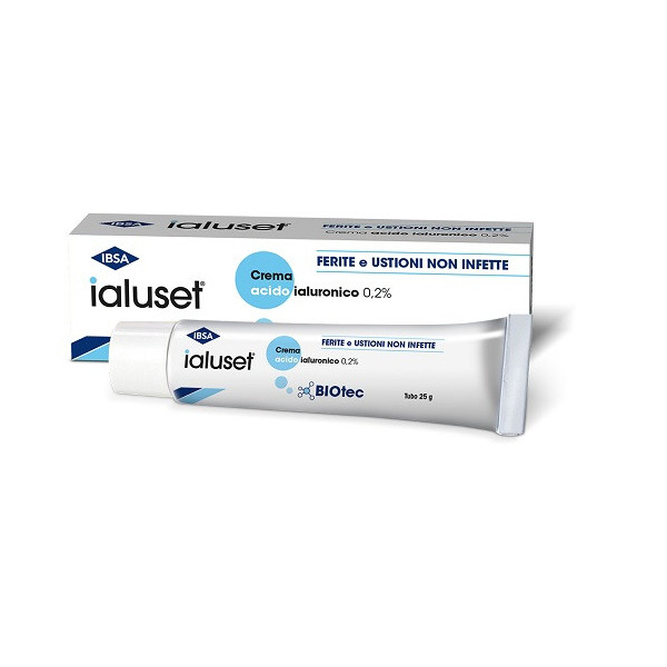 IALUSET CREMA FERITE E USTIONI NON INFETTE 25 G