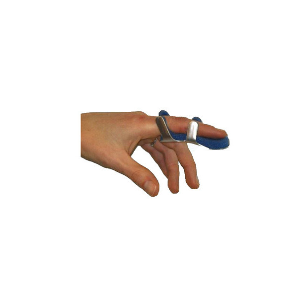 STECCA PER FRATTURA DITA A RANETTA FARMASPLINT MISURA GRANDE IN ALLUMINIO MODELLABILE CON IMBOTTITURA IN SPUGNA POLIURETANICA AN