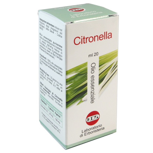 CITRONELLA OLIO ESSENZIALE 20 ML
