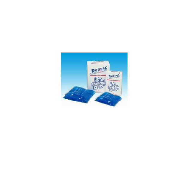 SACCHETTO FREDDO CALDO DUOSAC 2 SACCHETTI CON APPLICATORE IN TESSUTO NON TESSUTO 13X25CM