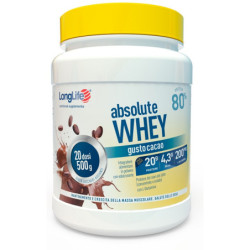 LONGLIFE ABSOLUTE WHEY CACAO 500 G