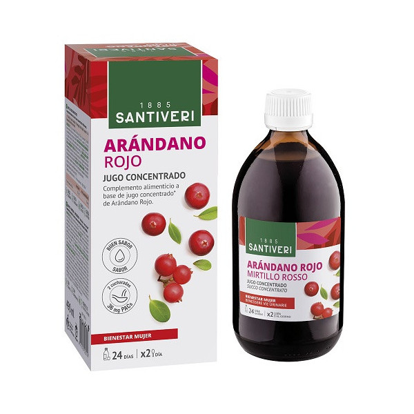 MIRTILLO ROSSO SUCCO CONCENTRATO 490 ML