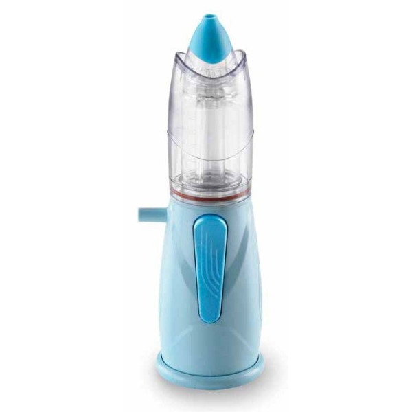 AEROSOL PER ALTE VIE RESPIRATORIE RINOWASH COLORE AZZURRO CON CAMPANA UNIVERSALE