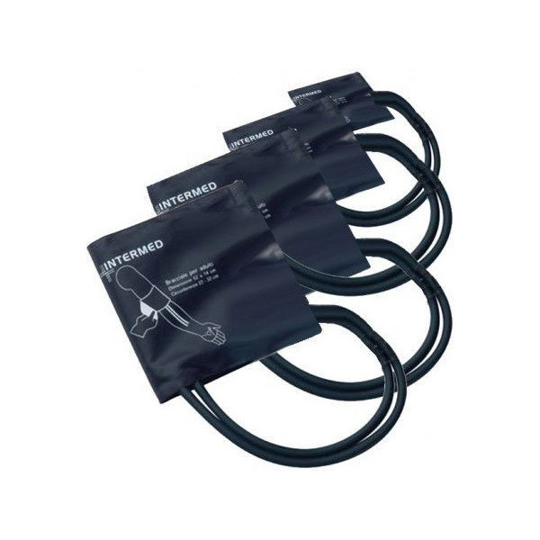 BRACCIALE SFIGMOMANOMETRO VELCRO ADULTI CON CAMERA D'ARIA