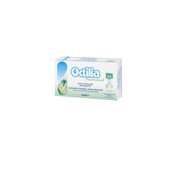 OCTILIA NATURAL GOCCE OCCHI IRRITATI E ARROSSATI 10 FLACONCINI MONODOSE 0,5 ML