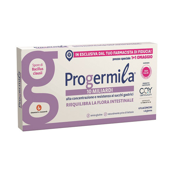 PROGERMILA 10 MILIARDI 6 FLACONCINI 10 ML