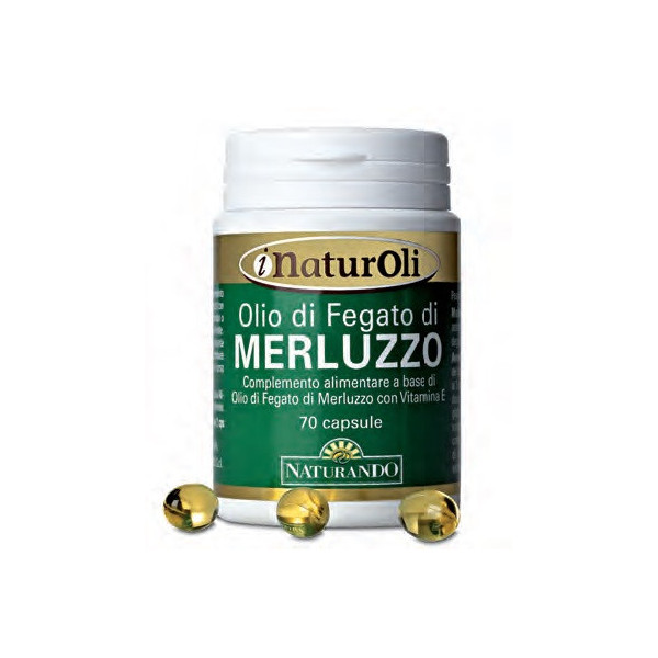 NATUROLI OLIO DI FEGATO DI MERLUZZO 70 CAPSULE MOLLI
