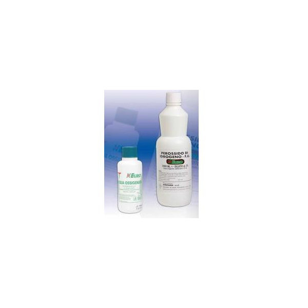 PEROSSIDO DI IDROGENO STABILIZZATO A 10 VOLUMI FU EDIZIONE VIGENTE USO ESTERNO 200 ML FLACONE SERIGRAFATO