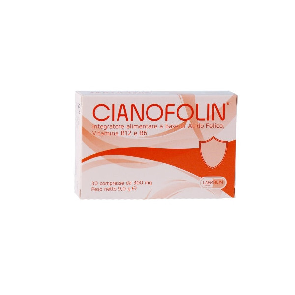 CIANOFOLIN 30 COMPRESSE GASTROPROTETTE 9 G
