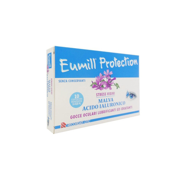 EUMILL PROTECTION GOCCE OCULARI 10 FLACONCINI MONODOSE 0,5 ML
