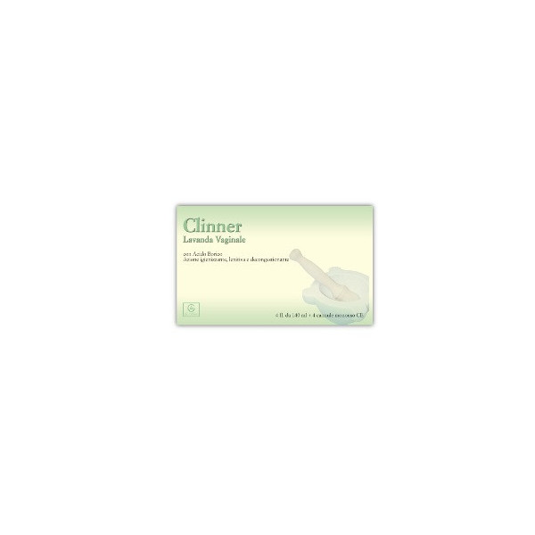 CLINNER LAVANDA VAGINALE 4 FLACONI 140 ML + 4 CANNULE VAGINALI MONOUSO IN BLISTER