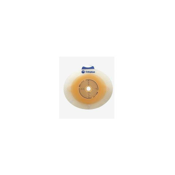 PLACCA PER ILEOSTOMIA E COLOSTOMIA SISTEMA A 2 PEZZI SENSURA CLICK CONVEX LIGHT FORO RITAGLIBILE 15-33 MM FLANGIA 50 MM 5 PEZZI