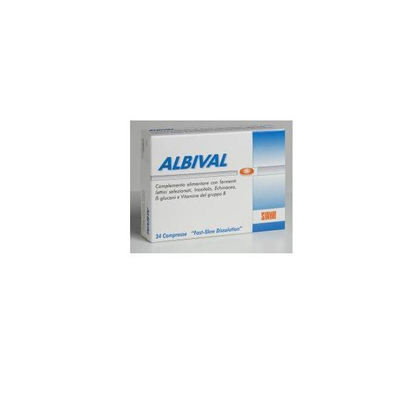 ALBIVAL PROBIOTICO 24 COMPRESSE