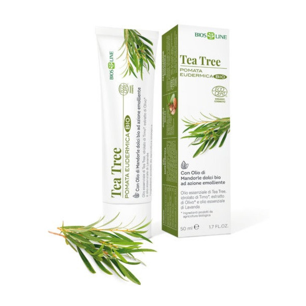 BIOSLINE TEA TREE POMATA EUDERMICA CERT ECOCERT 50 ML