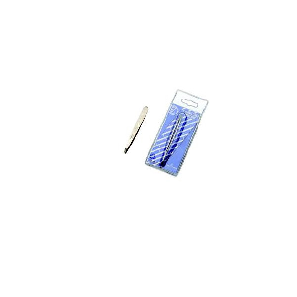 PINZETTA DEPILATORIA INOX PUNTA RETTA