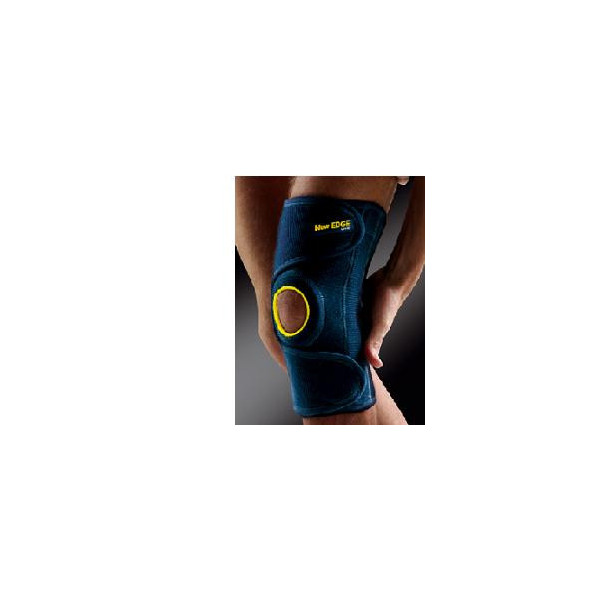 GINOCCHIERA ELASTICA CON FORO NEW EDGE 021 BLU S